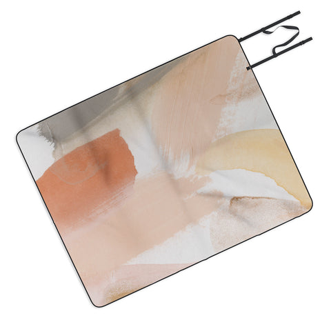 Georgiana Paraschiv Abstract M19 Picnic Blanket