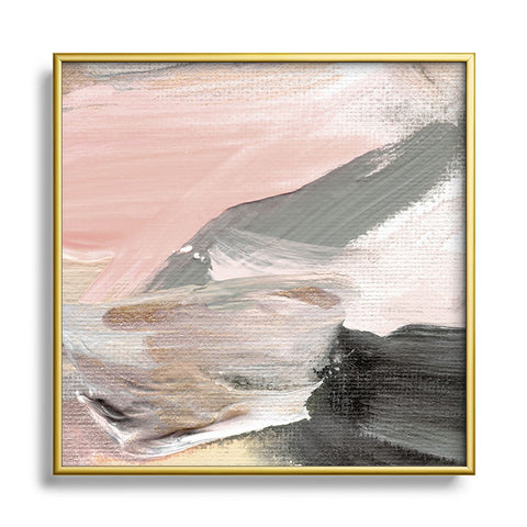 Georgiana Paraschiv Abstract M28 Metal Square Framed Art Print