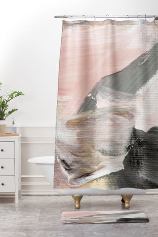 Georgiana Paraschiv Abstract M28 Shower Curtain And Mat