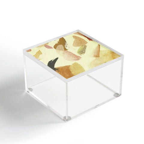 Georgiana Paraschiv abstract m3 cream Acrylic Box