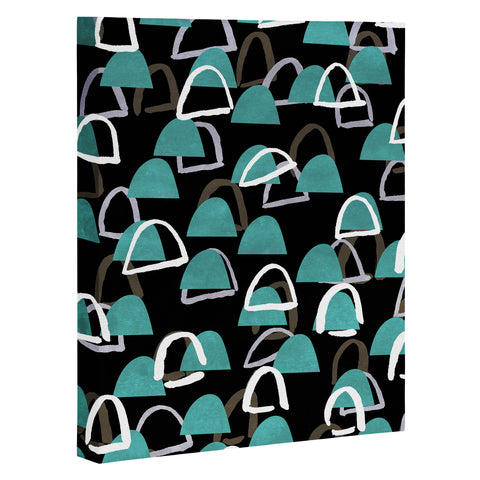 Georgiana Paraschiv Abstract Pattern 41 Art Canvas