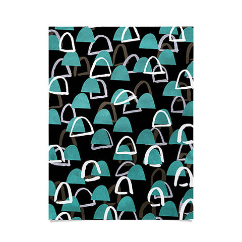 Georgiana Paraschiv Abstract Pattern 41 Poster
