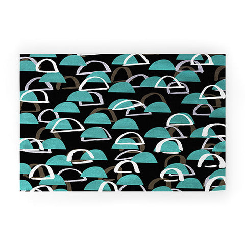 Georgiana Paraschiv Abstract Pattern 41 Welcome Mat