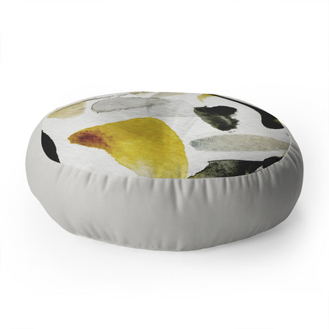 Georgiana Paraschiv AbstractM1 Floor Pillow Round