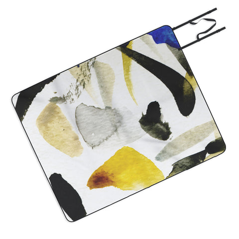 Georgiana Paraschiv AbstractM1 Picnic Blanket