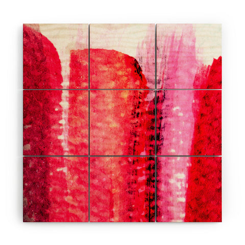 Georgiana Paraschiv AbstractM2 Wood Wall Mural