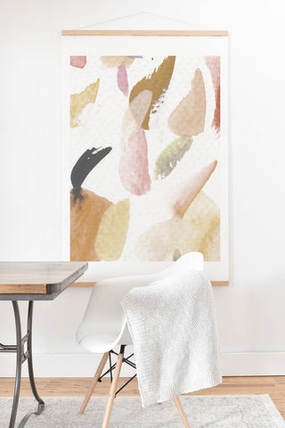 Georgiana Paraschiv AbstractM3 Art Print And Hanger