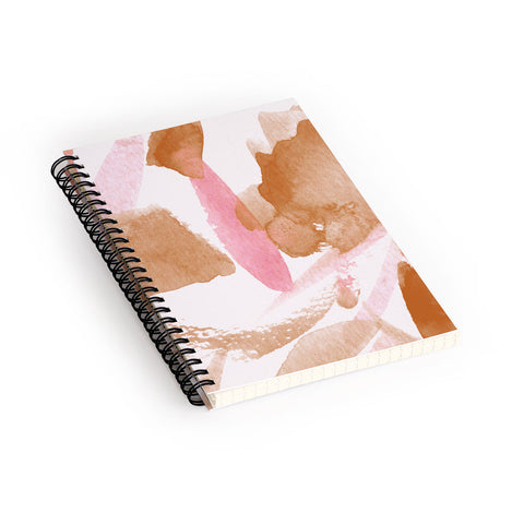 Georgiana Paraschiv AbstractM8 Spiral Notebook