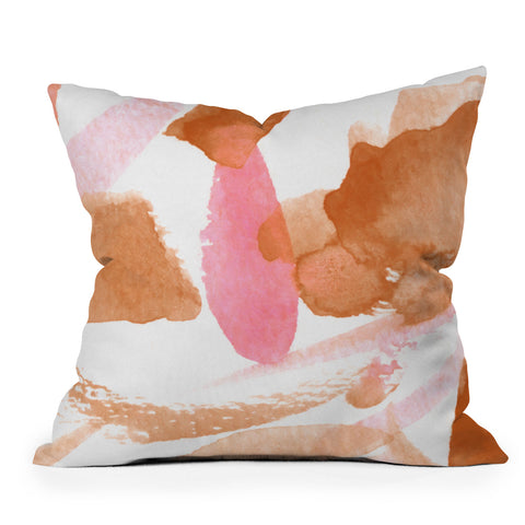 Georgiana Paraschiv AbstractM8 Throw Pillow