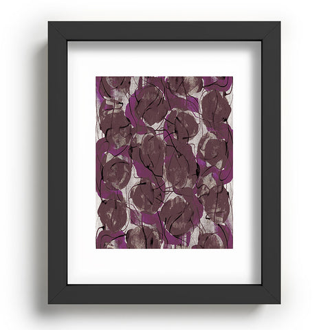 Georgiana Paraschiv Autumn Pattern Recessed Framing Rectangle