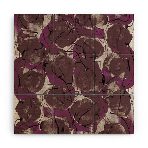 Georgiana Paraschiv Autumn Pattern Wood Wall Mural