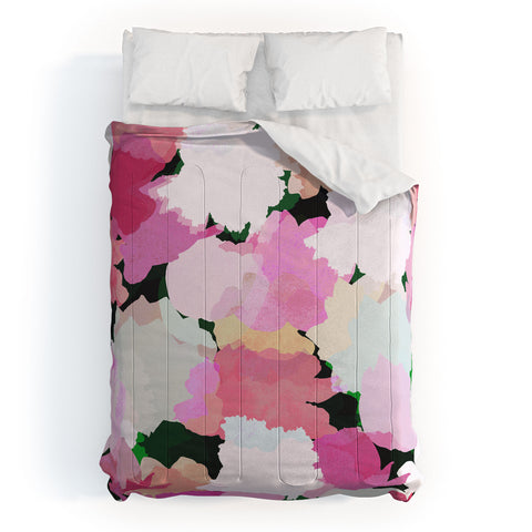 Georgiana Paraschiv Bloom IV Comforter