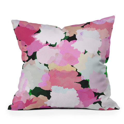 Georgiana Paraschiv Bloom IV Outdoor Throw Pillow