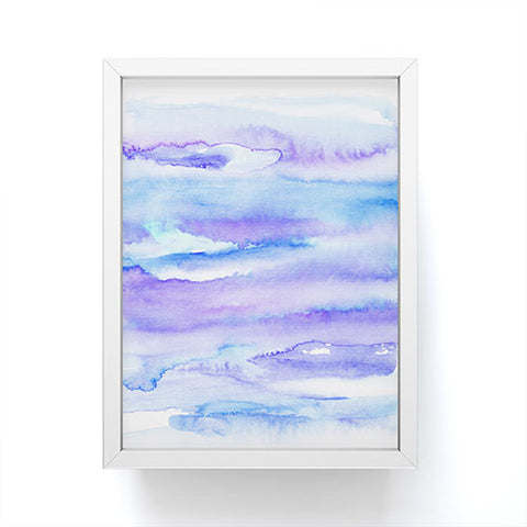 Georgiana Paraschiv Blue 00 Framed Mini Art Print