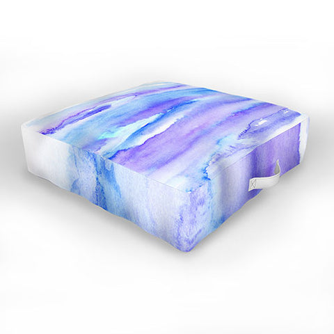 Georgiana Paraschiv Blue 00 Outdoor Floor Cushion