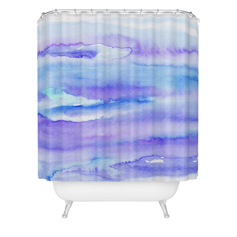 Georgiana Paraschiv Blue 00 Shower Curtain