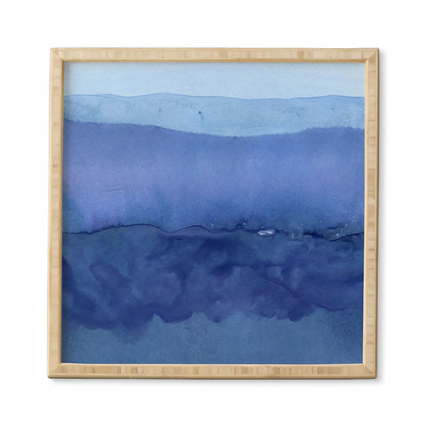 Georgiana Paraschiv Blue 019 Framed Wall Art