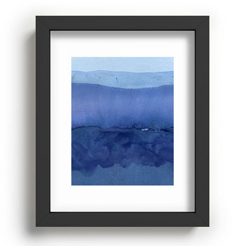 Georgiana Paraschiv Blue 019 Recessed Framing Rectangle