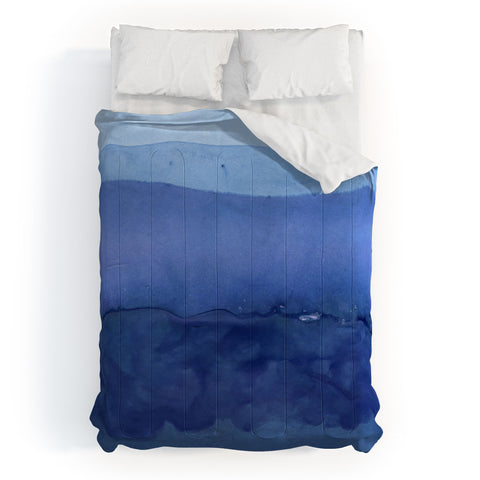 Georgiana Paraschiv Blue 019 Comforter