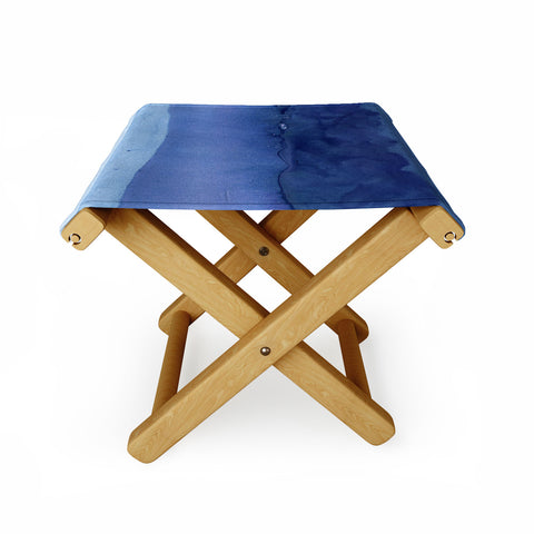 Georgiana Paraschiv Blue 019 Folding Stool