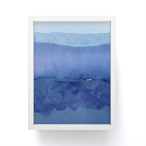Georgiana Paraschiv Blue 019 Framed Mini Art Print