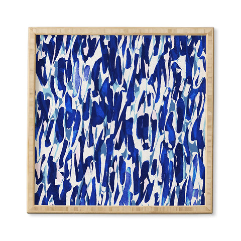 Georgiana Paraschiv Blue Shades Framed Wall Art