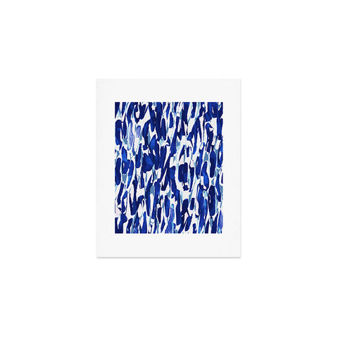 Georgiana Paraschiv Blue Shades Art Print