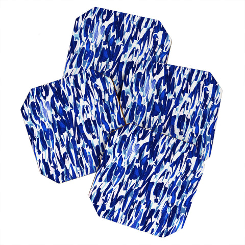 Georgiana Paraschiv Blue Shades Coaster Set