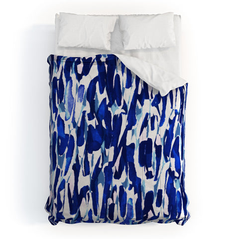 Georgiana Paraschiv Blue Shades Comforter
