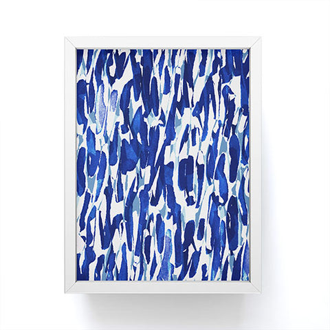Georgiana Paraschiv Blue Shades Framed Mini Art Print