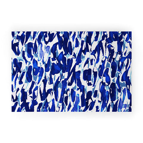 Georgiana Paraschiv Blue Shades Welcome Mat
