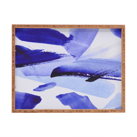 Georgiana Paraschiv Blues Rectangular Tray
