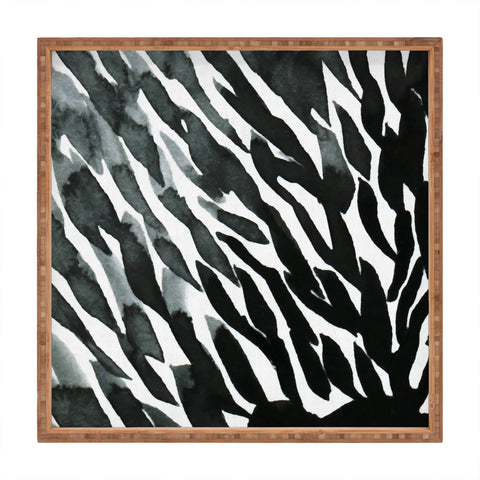Georgiana Paraschiv BWAbstract 01 Square Tray