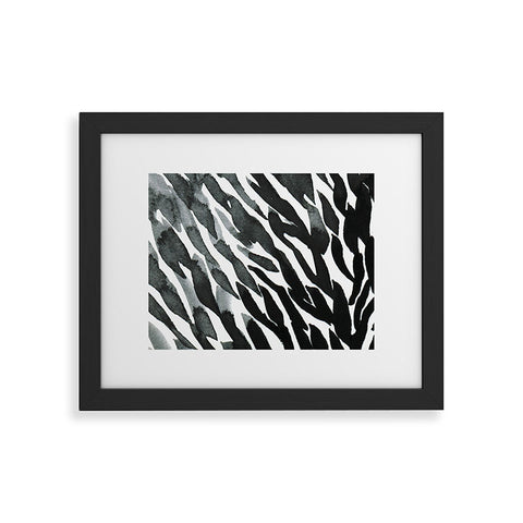 Georgiana Paraschiv BWAbstract 01 Framed Art Print