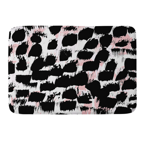 Georgiana Paraschiv BWAbstract 02 Memory Foam Bath Mat