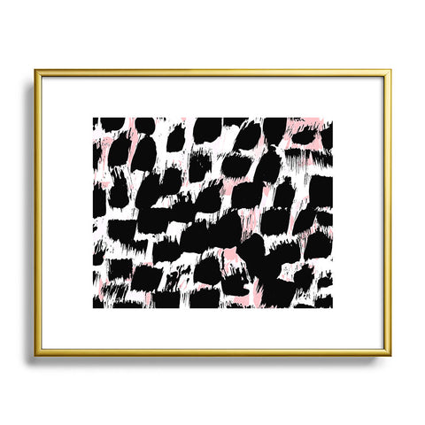 Georgiana Paraschiv BWAbstract 02 Metal Framed Art Print