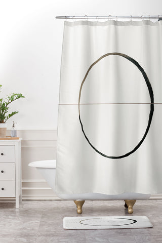 Georgiana Paraschiv C7 Shower Curtain And Mat