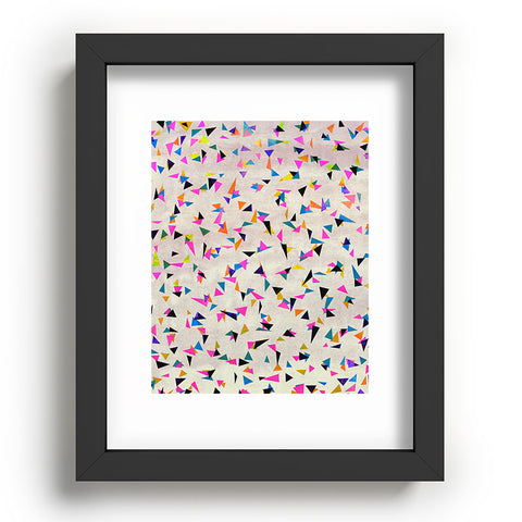 Georgiana Paraschiv Celebration Triangles Recessed Framing Rectangle