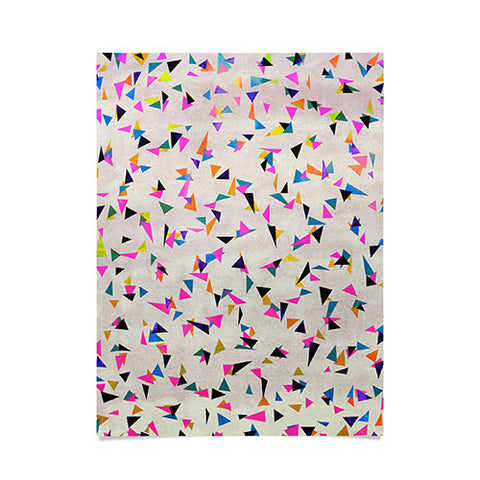 Georgiana Paraschiv Celebration Triangles Poster