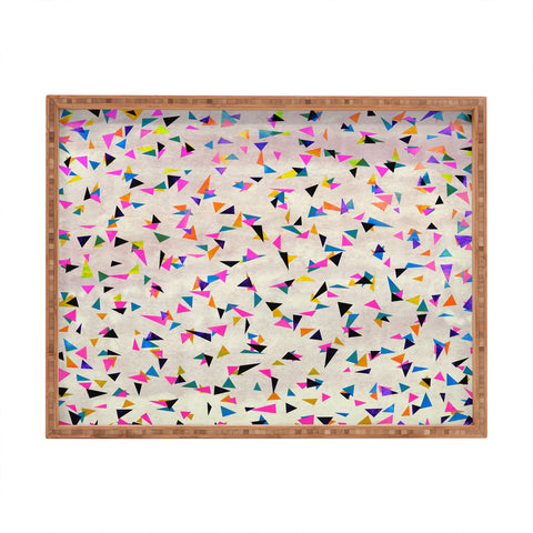 Georgiana Paraschiv Celebration Triangles Rectangular Tray