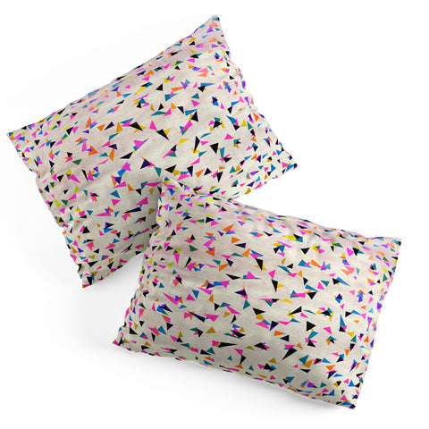 Georgiana Paraschiv Celebration Triangles Pillow Shams