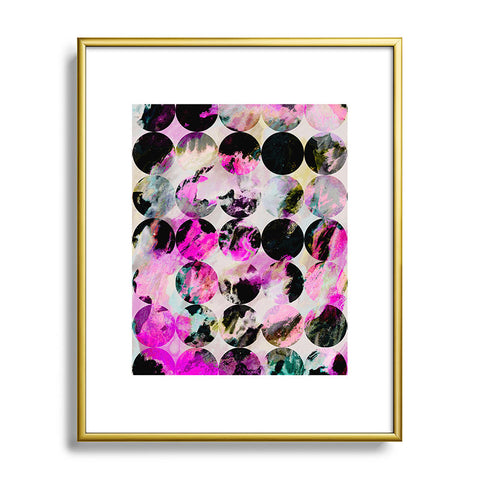 Georgiana Paraschiv Circles III Metal Framed Art Print