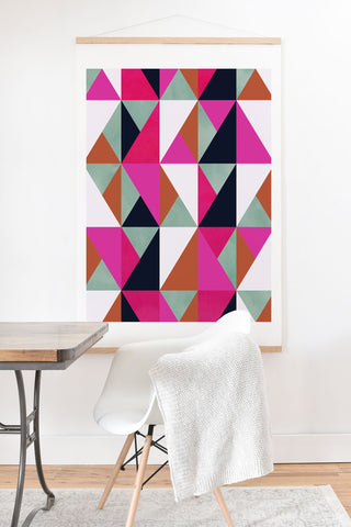 Georgiana Paraschiv Colour and Pattern 20 Art Print And Hanger