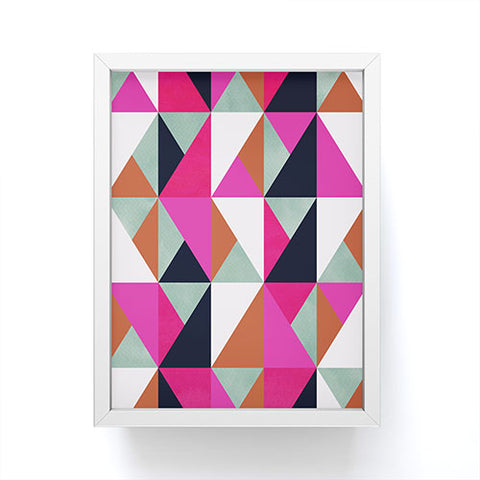 Georgiana Paraschiv Colour and Pattern 20 Framed Mini Art Print