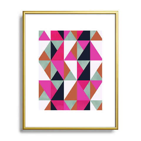 Georgiana Paraschiv Colour and Pattern 20 Metal Framed Art Print