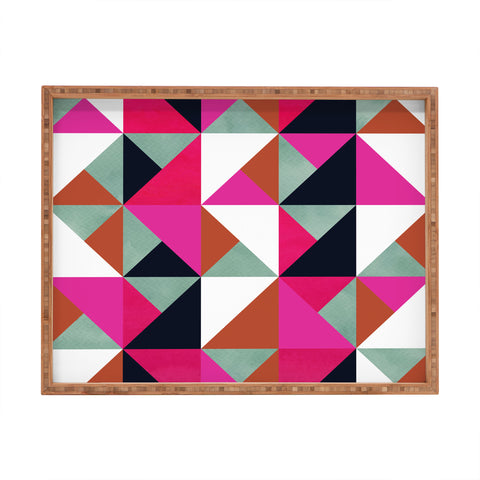 Georgiana Paraschiv Colour and Pattern 20 Rectangular Tray