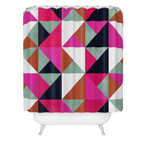 Georgiana Paraschiv Colour and Pattern 20 Shower Curtain