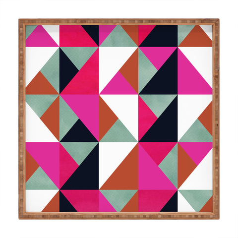 Georgiana Paraschiv Colour and Pattern 20 Square Tray