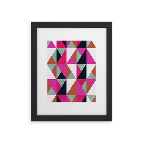 Georgiana Paraschiv Colour and Pattern 20 Framed Art Print