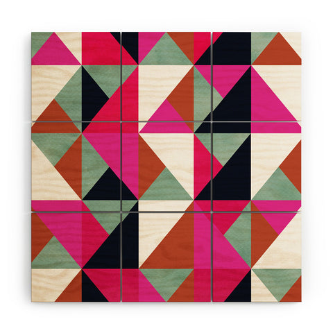 Georgiana Paraschiv Colour and Pattern 20 Wood Wall Mural